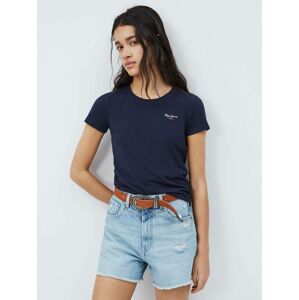 Pepe Jeans dámské modré tričko - S (583)